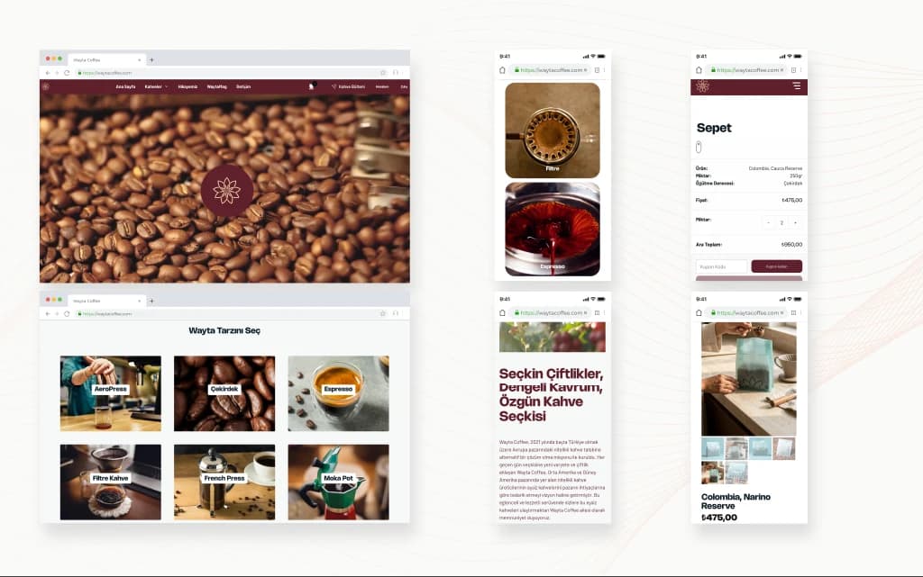 Wayta Coffee — proiect recent